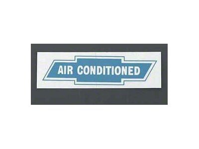 Factory Air Conditioning Window Decal,55-60