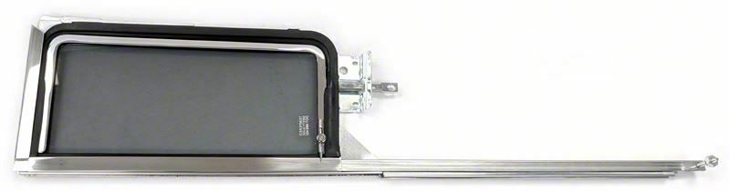 I-5 Classic Chevy Stainless Trim For 55-57 Chevy Hardtop Vent Windows - Top Molding