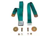 Seat Belt Rear Medium Turquoise (55-57 Chevy Bel Air; 55-57 Chevy 150; 55-57 Chevy 210; 55-57 Chevy Nomad)