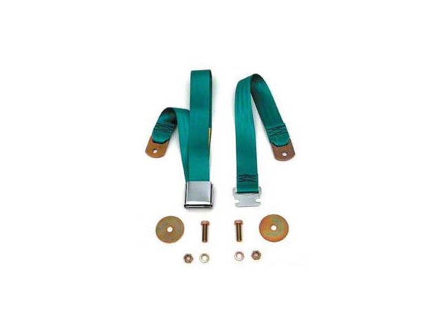 1955-1957 Chevy Seat Belt Rear Turquoise