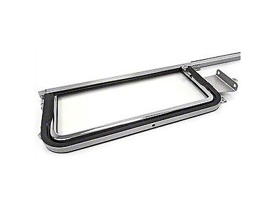 1955-1957 Chevy Sedan or Wagon Vent Window Assembly Clear, Right