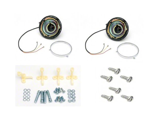 Headlight Bucket kit,55-57