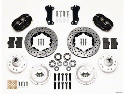 Wilwood Front Disc Brake Kit (55-57 Chevy Bel Air; 55-57 Chevy 150; 55-57 Chevy 210; 55-57 Chevy Nomad)