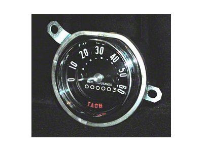 Tachometer, With Generator Drive, 1955-1957 (Convertible)