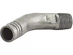 1955-1957 Ford Thunderbird 3/8 Heater Hose to Water Pump Elbow with 20 Degree Bend