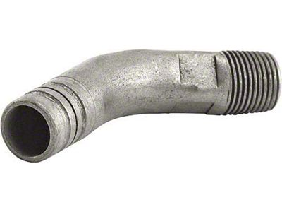 Water Pump to Heater Hose Elbow; 45-Degree (55-60 Thunderbird)