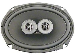 Custom Autosound 1955-1957 Ford Thunderbird 6 x 9 Dash Mounted Dual Voice Coil Speaker Assembly,140 Watts (For Ford only)