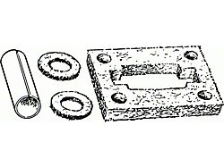 Body To Frame Insulator Kit (55-57 Ford Thunderbird)