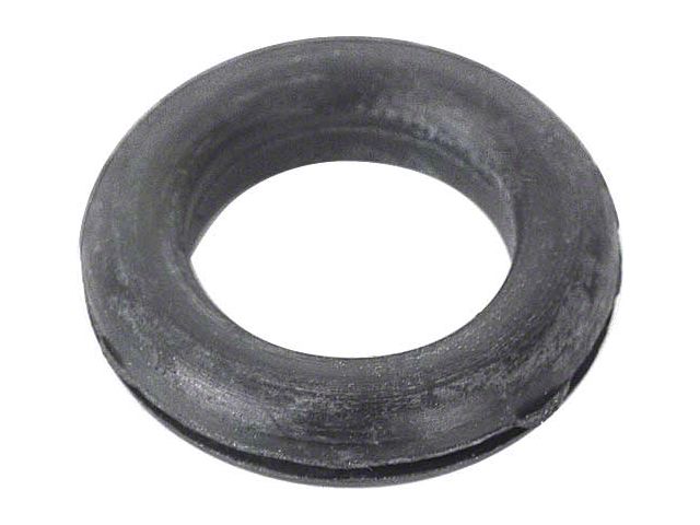 1955-1957 Ford Thunderbird Door Lock Button Grommet, Black Rubber (Fits all Ford body styles except station wagon)