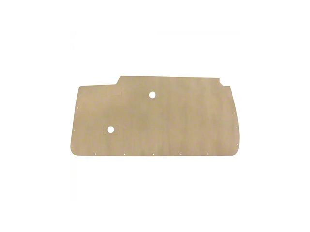 1955-1957 Ford Thunderbird Door Panel Water Shields, Kraft Paper With Poly Backing, Die-cut