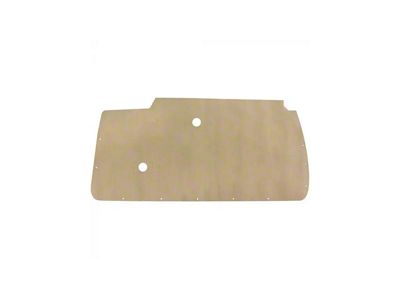 1955-1957 Ford Thunderbird Door Panel Water Shields, Kraft Paper With Poly Backing, Die-cut