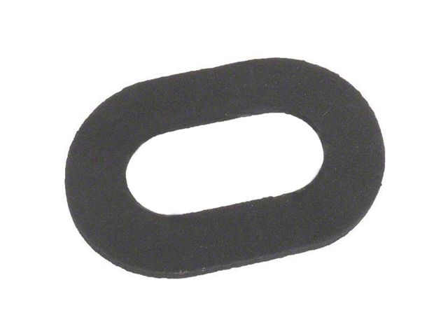 1955-1957 Ford Thunderbird Fender Apron Vent Air Damper Seal, Left