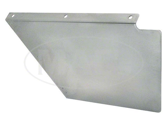 1955-1957 Ford Thunderbird Fender Splash Shield, Sheet Metal, Lower Right Front