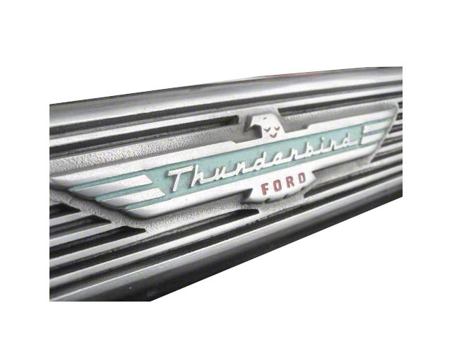 Aluminum Valve Cover with Thunderbird Logo (55-57 Thunderbird)