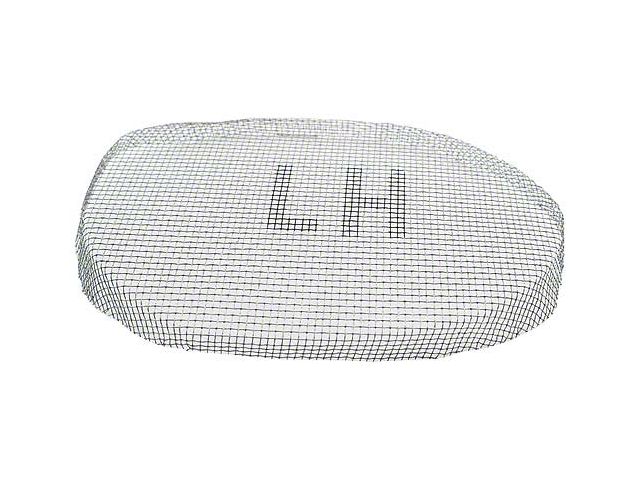1955-1957 Ford Thunderbird Fresh Air Duct Scoop Vent Screen, Left