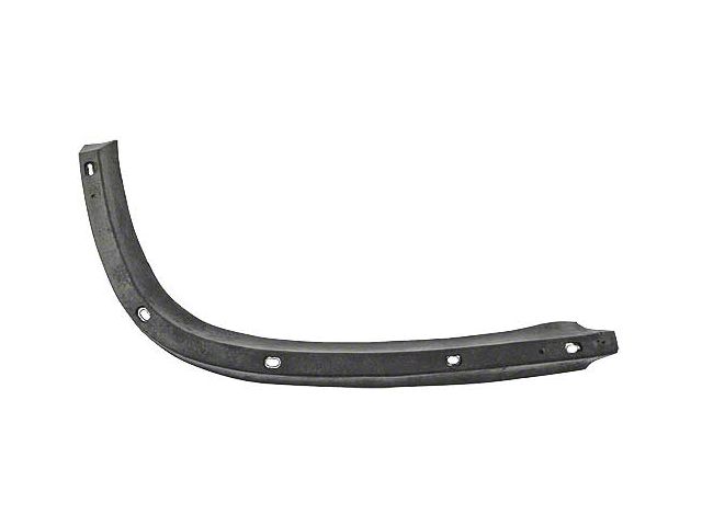 1955-1957 Ford Thunderbird Hard Top Weatherstrip, Right, Curved On Deck