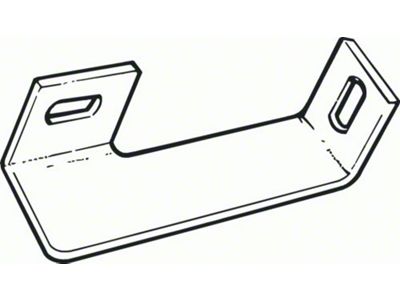 1955-1957 Ford Thunderbird Lower Fan Shroud To Radiator Bracket