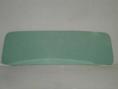 1955-1957 Ford Thunderbird Rear glass, tempered, Ford, Hardtop, Green tint