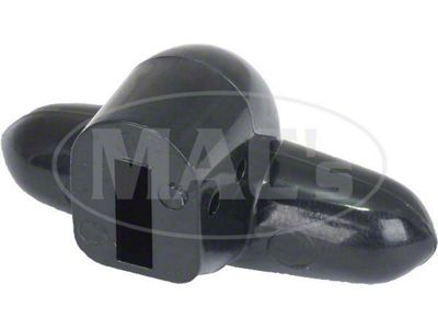 1955-1957 Ford Thunderbird Seat Adjuster Handle, Black Plastic, For Manual Seat