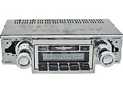 Custom Autosound Am/fm Stereo Radio/ Usa-630 Model/ 55-57 T-bird