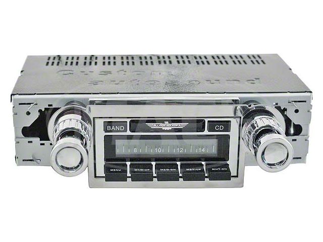 Custom Autosound Am/fm Stereo Radio/ Usa-630 Model/ 55-57 T-bird