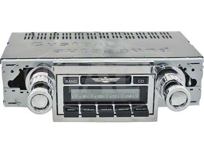 Custom Autosound Am/fm Stereo Radio/ Usa-630 Model/ 55-57 T-bird
