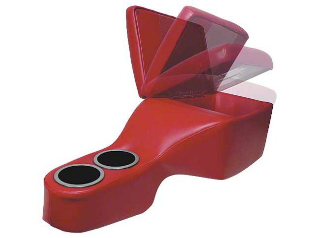 1955-1957 Ford Thunderbird Wing Rider Console, Red