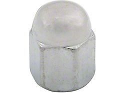 1955-1957 Ford Thunderbird Acorn Nut Set, 4 Pieces, Chrome, For Factory Optional Aluminum Valve Covers, 292 & 312 V8
