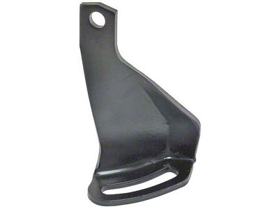 1955-1957 Ford Thunderbird Power Steering Bracket, From Pump To Exhaust Manifold, Steel, Black Powder Coated Finish