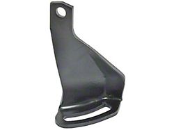 1955-1957 Ford Thunderbird Power Steering Bracket, From Pump To Exhaust Manifold, Steel, Black Powder Coated Finish