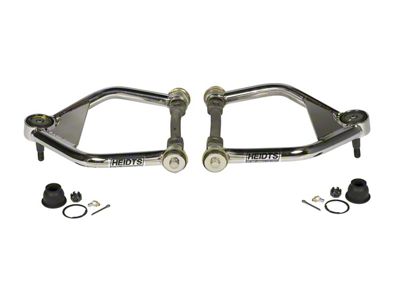 stainless steel tubular upper control arms with 6 degrees of additional caster - Heidts CA-201-SS-6 (55-57 150, 210, Bel Air, Nomad)