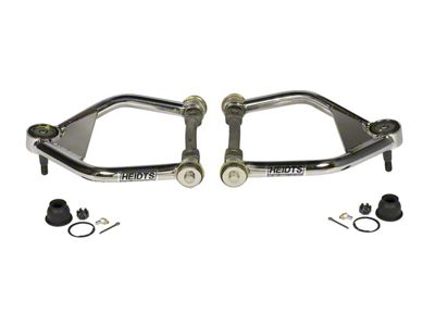 1955-1957 Chevy stainless steel tubular upper control arms with 6 degrees of additional caster - Heidts CA-201-SS-6