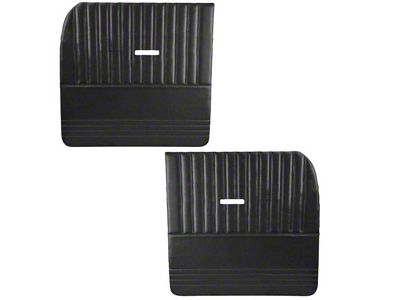 TMI 1955-1959 Chevy-GMC Truck Sport Full Door Panels, Large Style, Flat