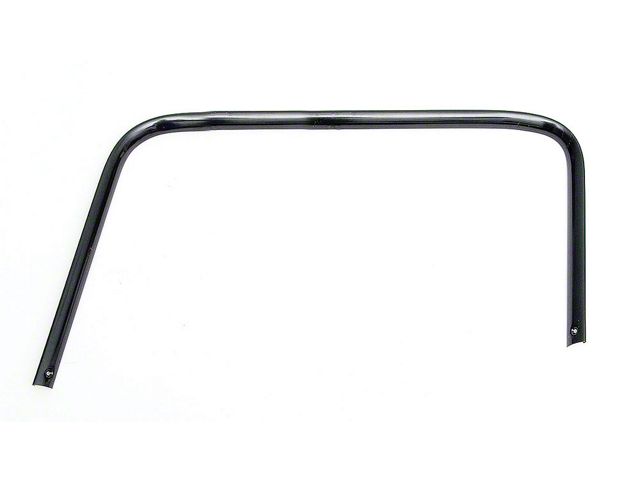 1955-1959 Chevy Truck Door Garnish Molding, Inner, Left, Black