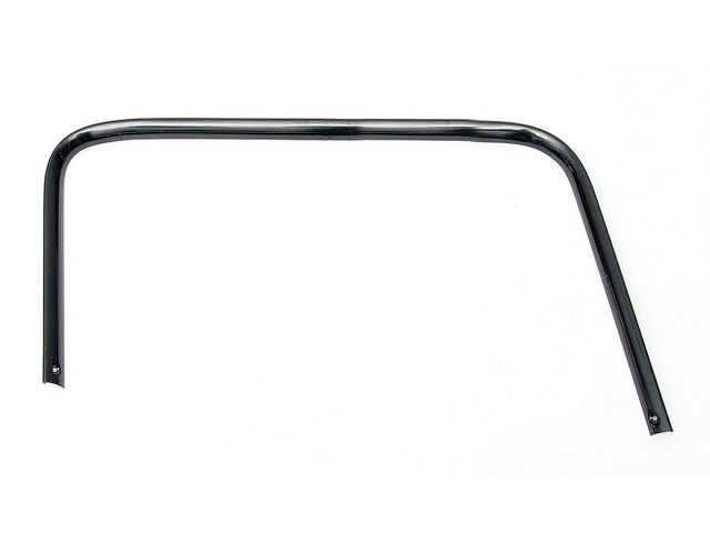 1955-1959 Chevy Truck Door Garnish Molding, Inner, Right, Black