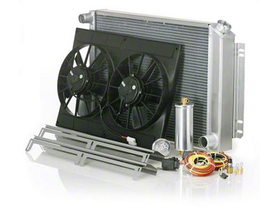 1955-1959 Chevy-GMC Truck/Suburban/Panel Delivery Be Cool Radiator Module, Automatic Transmission-Natural