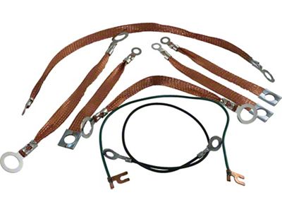 Radio Ground Strap Kit, 1955-1960 (Convertible)