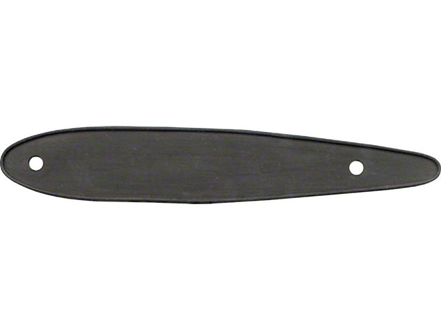 1955-1960 Ford Thunderbird Outside Rear View Mirror Base Gasket, Molded Rubber