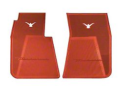 1955-1960 Thunderbird Rubber Front Floor Mats with T-Bird Script