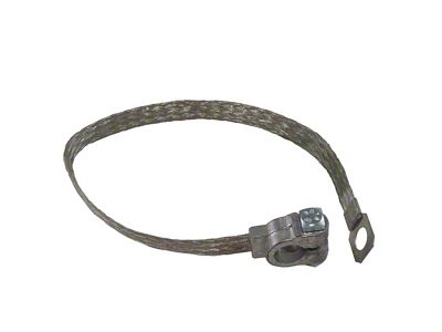 1955-1961 Corvette Battery Ground Cable Woven, 12 Volt (Convertible)