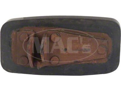 1955-1961 Ford Thunderbird Manual Brake Pedal Pad for Automatic Transmission