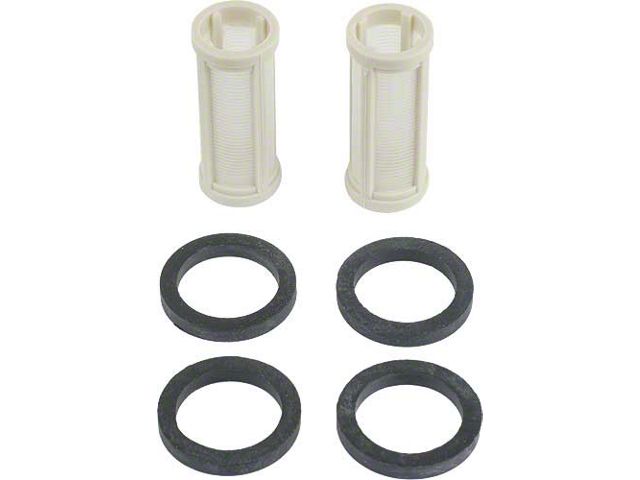1955-1966 Ford Thunderbird Inline Fuel Filter Element Set, For Our Universal Style Filter
