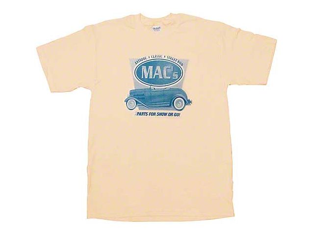 1955-1966 Ford Thunderbird MAC Wear Retro T-shirt, Deuce Roadster, Choose Your Size