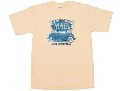 1955-1966 Ford Thunderbird MAC Wear Retro T-shirt, Deuce Roadster, Choose Your Size