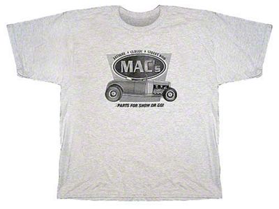 1955-1966 Ford Thunderbird MAC Wear Retro T-shirt, Model A Hi-Boy Roadster, Choose Your Size