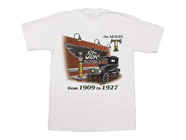 1955-1966 Ford Thunderbird MAC Wear T-shirt, 1909-1927 Model T, Choose Your Size