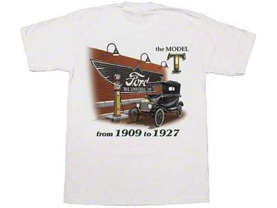 1955-1966 Ford Thunderbird MAC Wear T-shirt, 1909-1927 Model T, Choose Your Size