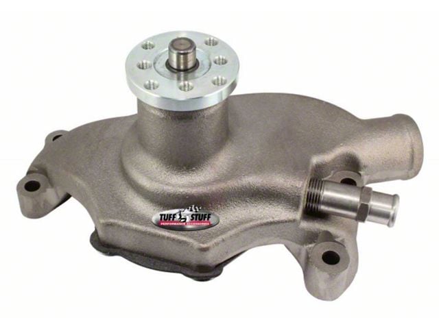 1955-1971 Chevy-GMC Truck V8 SuperCool Water Pump; 5.625 in. Hub Height; 5/8 in. Pilot; Short; Threaded Water Port; As Cast; 1354N