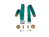 1955-1972 Chevy Seat Belt, Front, Medium Turquoise,