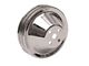 1955-1972 Chevy Truck Chrome Water Pump Pulley, Double Groove Short